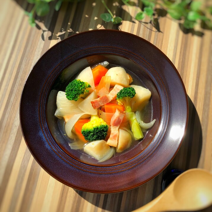 旬を味わう。カブのポトフ!